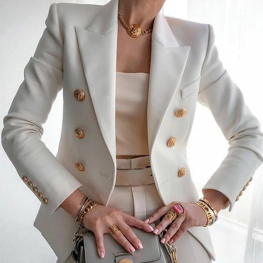 Victoria | Elegante camisa de manga larga para mujer