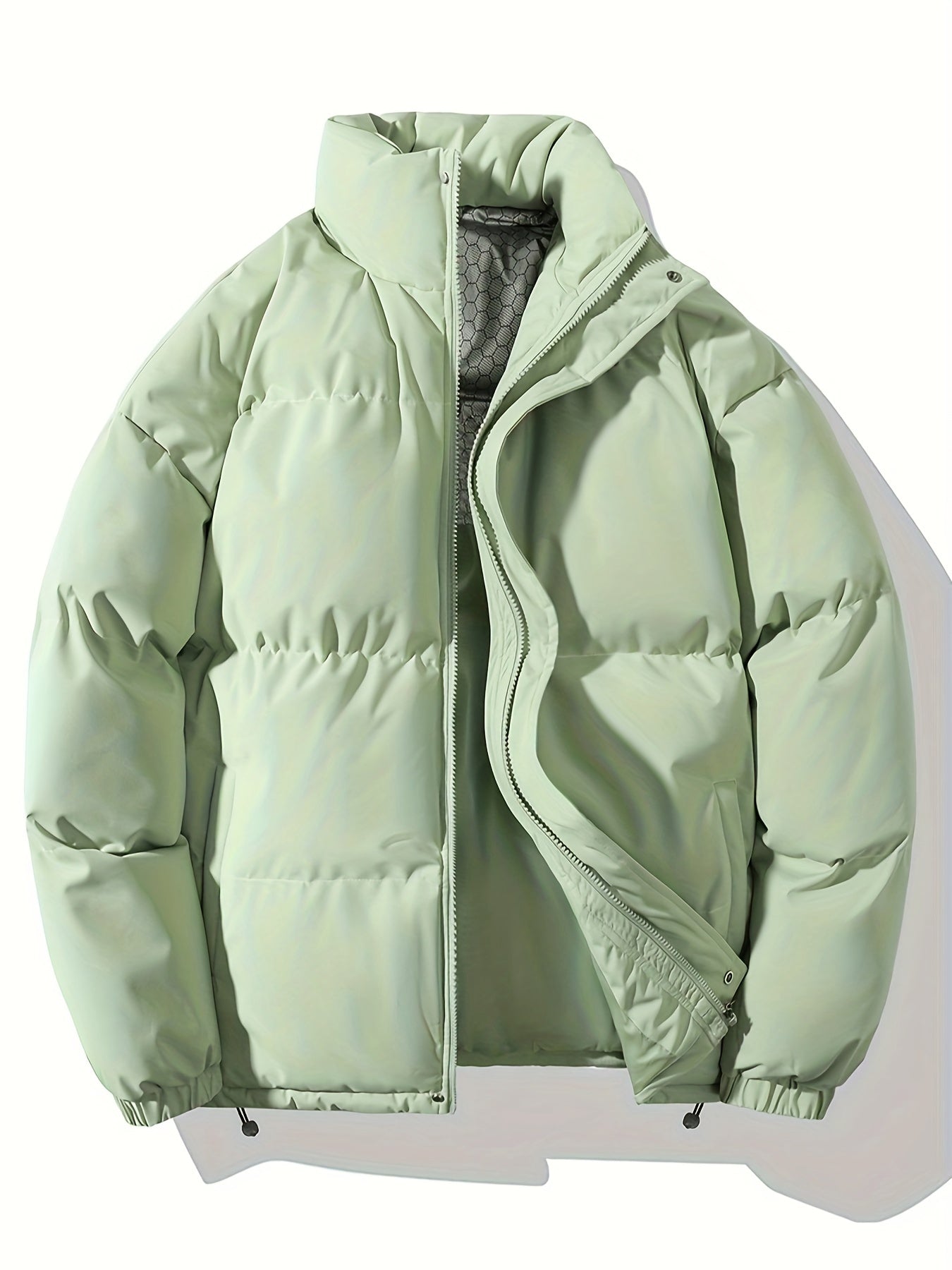 Chaqueta de invierno casual para hombre con cuello alto | Ideal para otoño/invierno