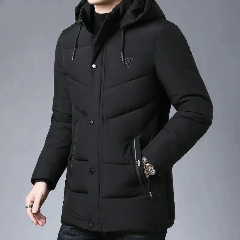 Casper | Abrigo acolchado de algodón para hombre