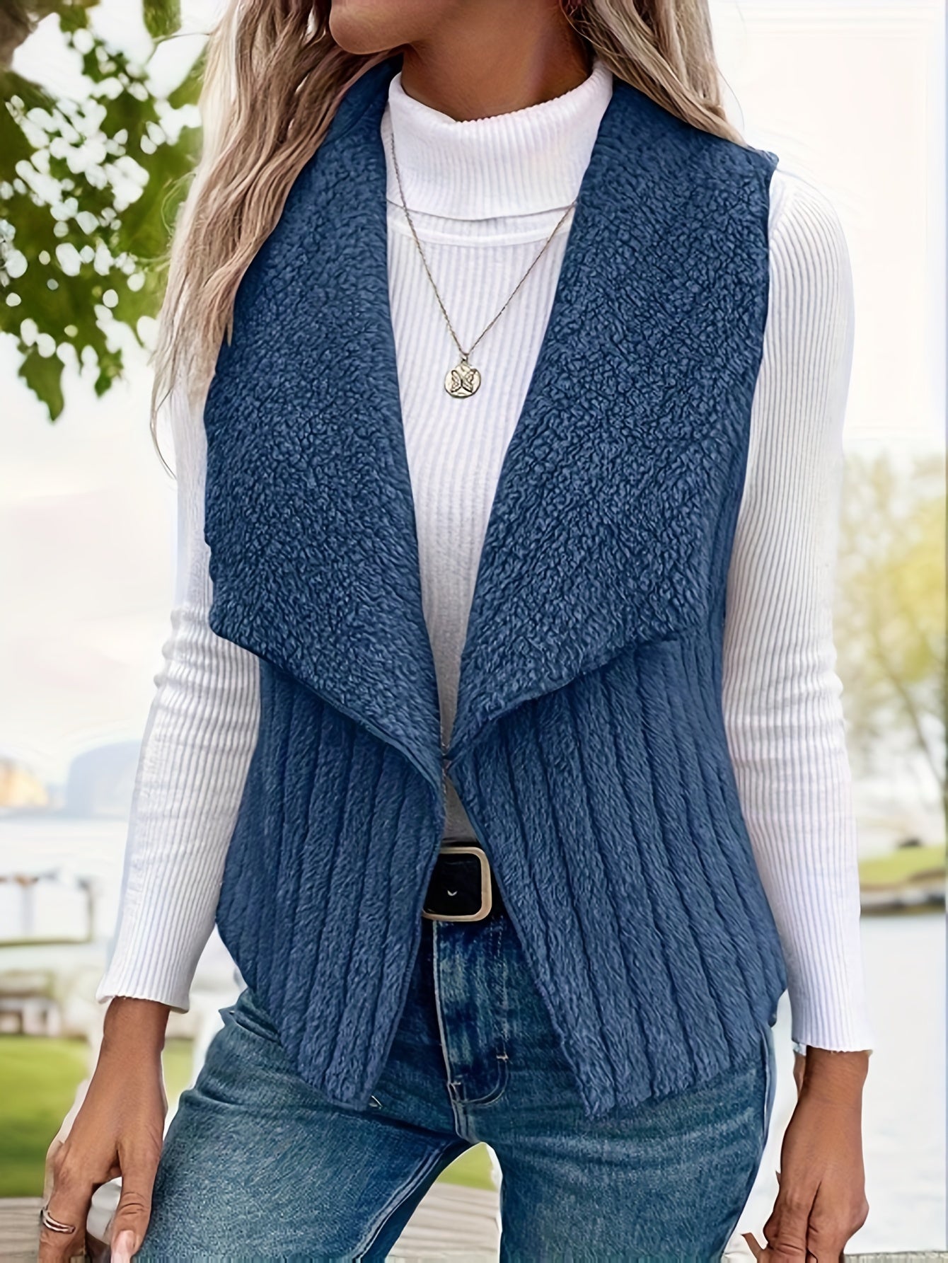 Camille - Chaleco de invierno acogedor y elegante para mujer
