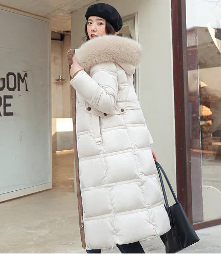 Haniya | elegante abrigo de invierno con capucha