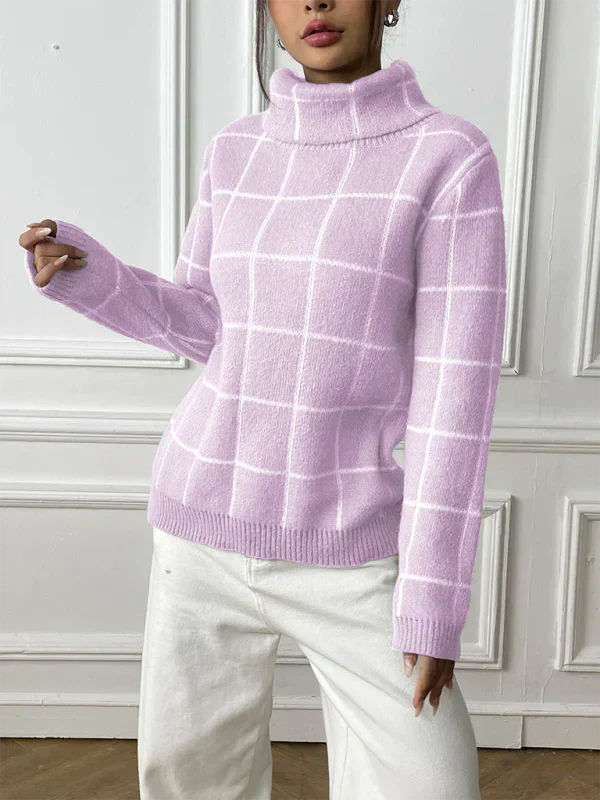 Livia | Jersey de cuello alto para mujer Para otoño e invierno