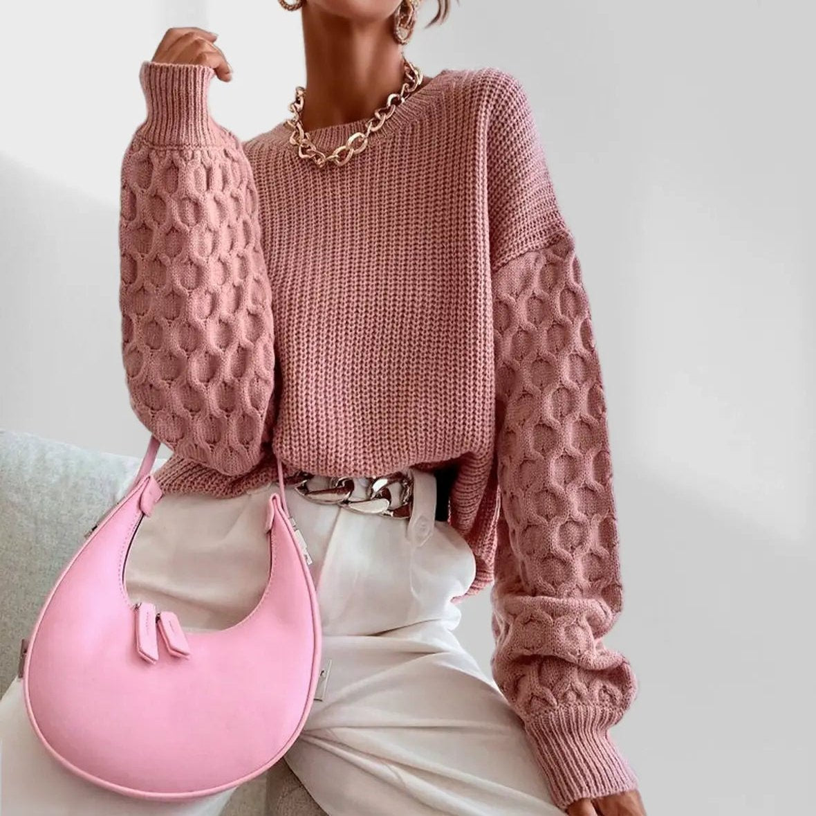 Lena | Elegante jersey otoñal de mujer para la temporada de invierno