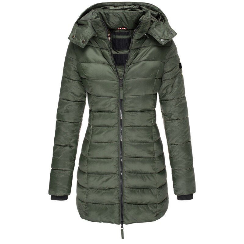 Soft™ | Chaqueta larga de plumón