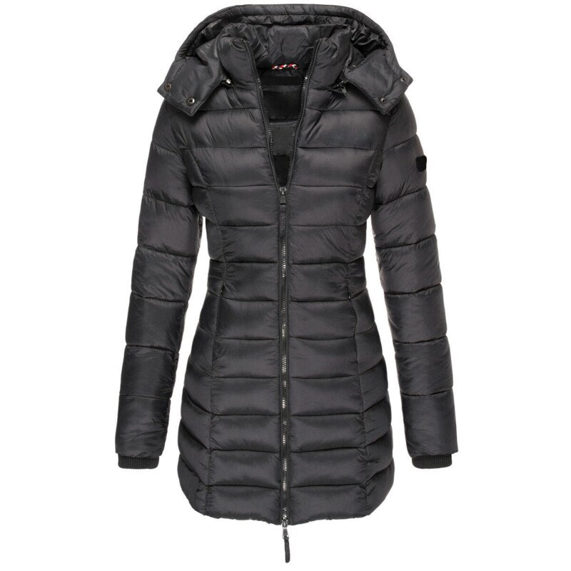 Soft™ | Chaqueta larga de plumón