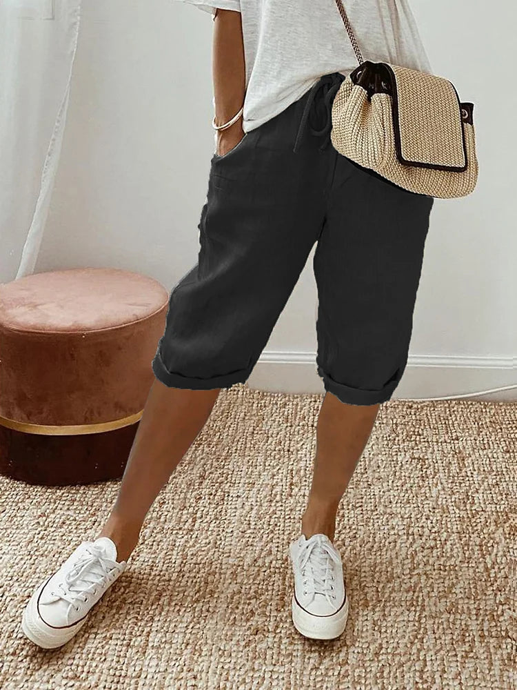 Pantalones de algodón para mujer
