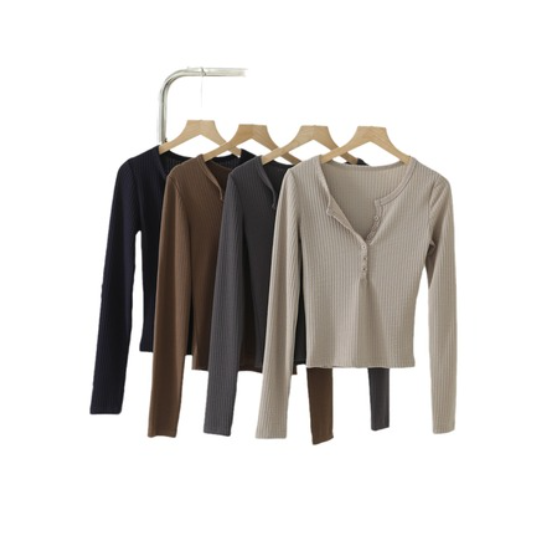 Jersey Yuriko | Casual Plain Sweater