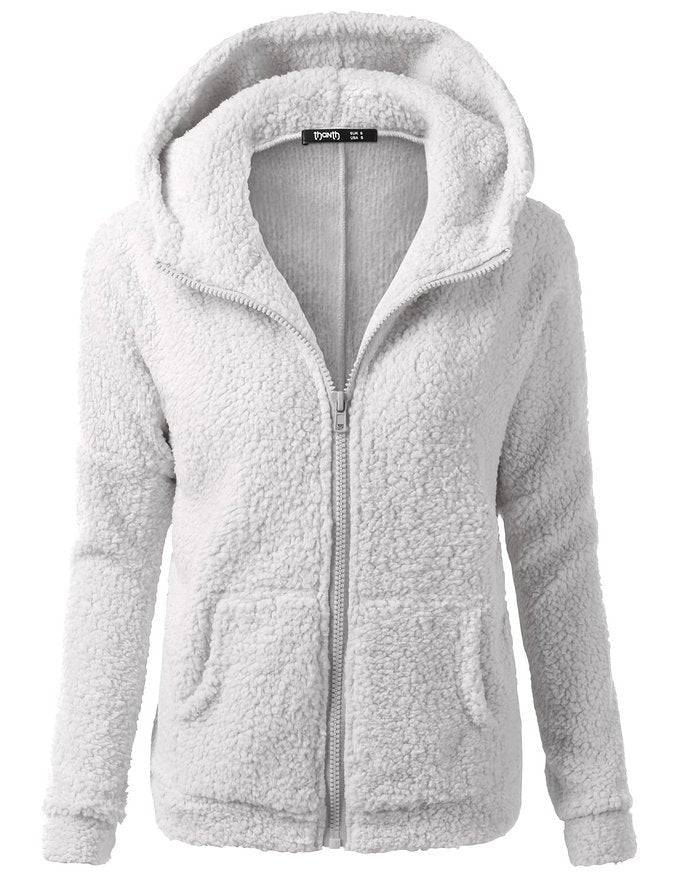Chloe - Chaqueta de forro polar suave - Cálida y versátil