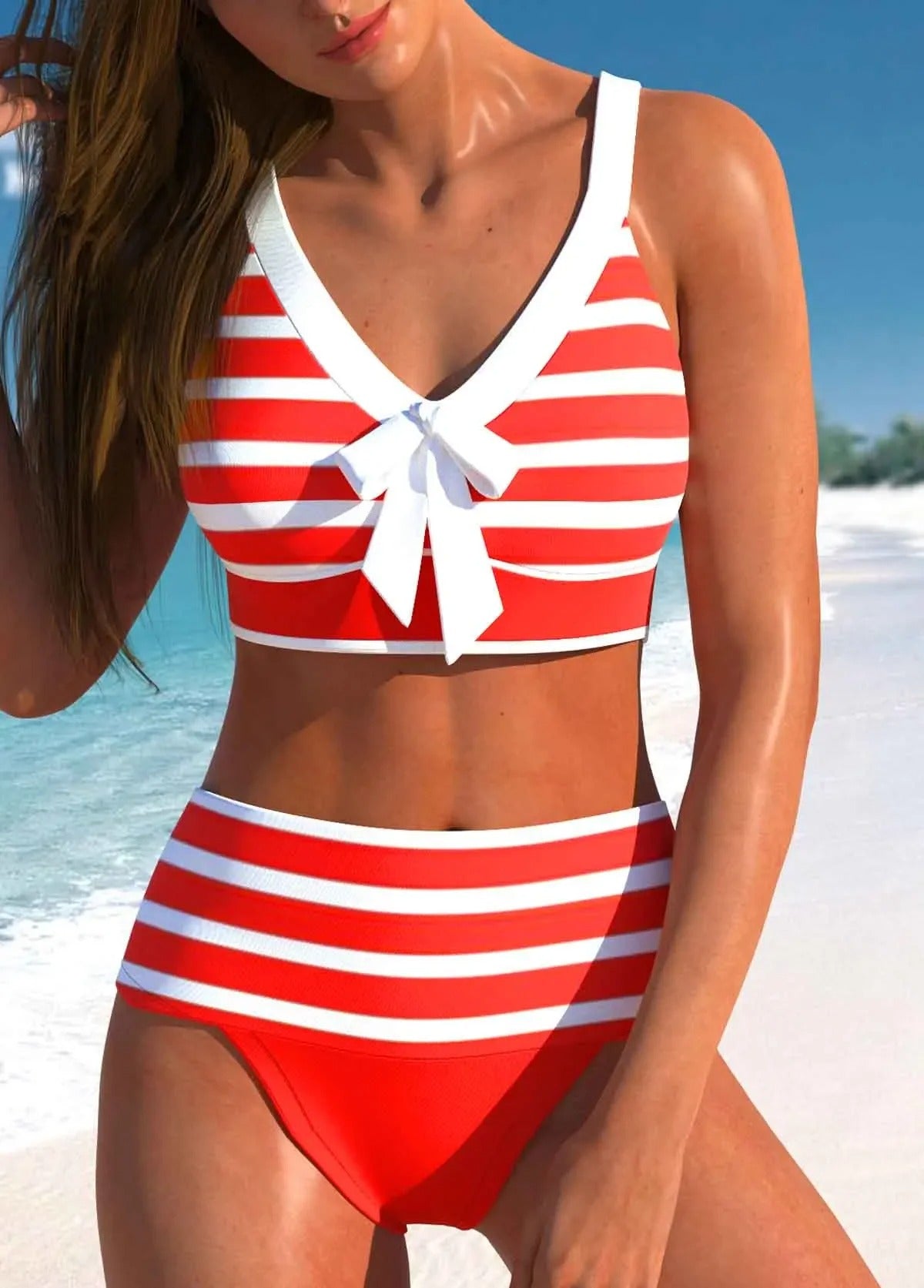 Elegant-coloured-summer bikini