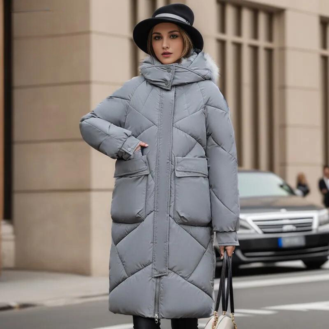 Kati | abrigo de invierno sólido para mujer