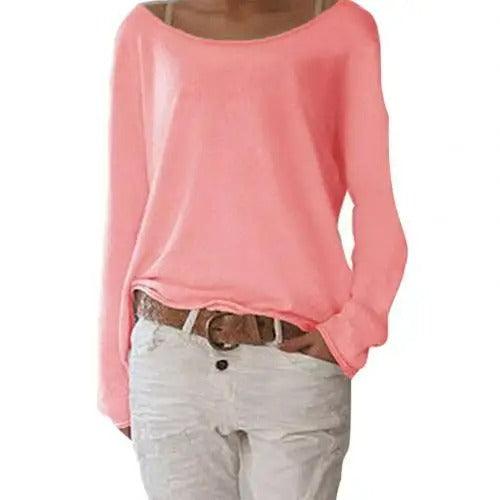 Millie Sweater | Cálido jersey de lana con cuello redondo de forro polar