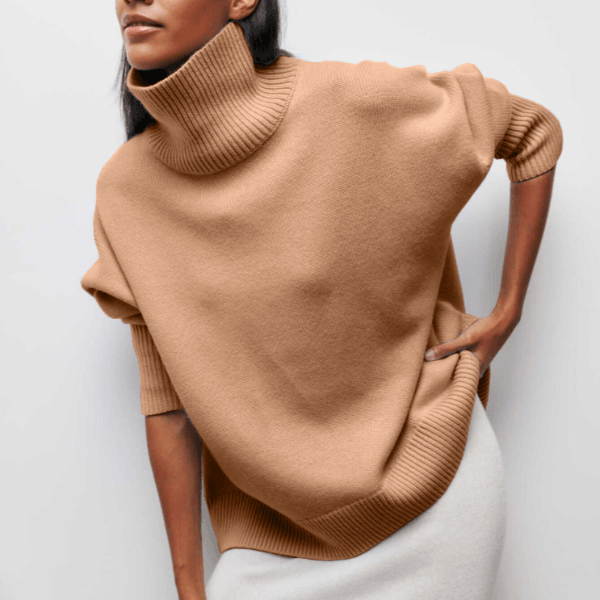 Myrtle Sweater | Jersey cálido de cuello alto y manga larga