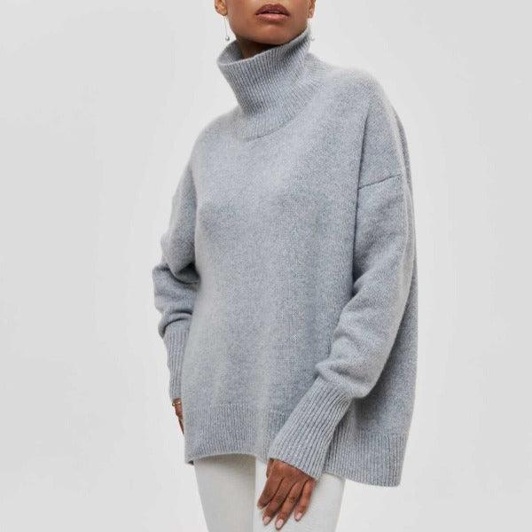 Myrtle Sweater | Jersey cálido de cuello alto y manga larga