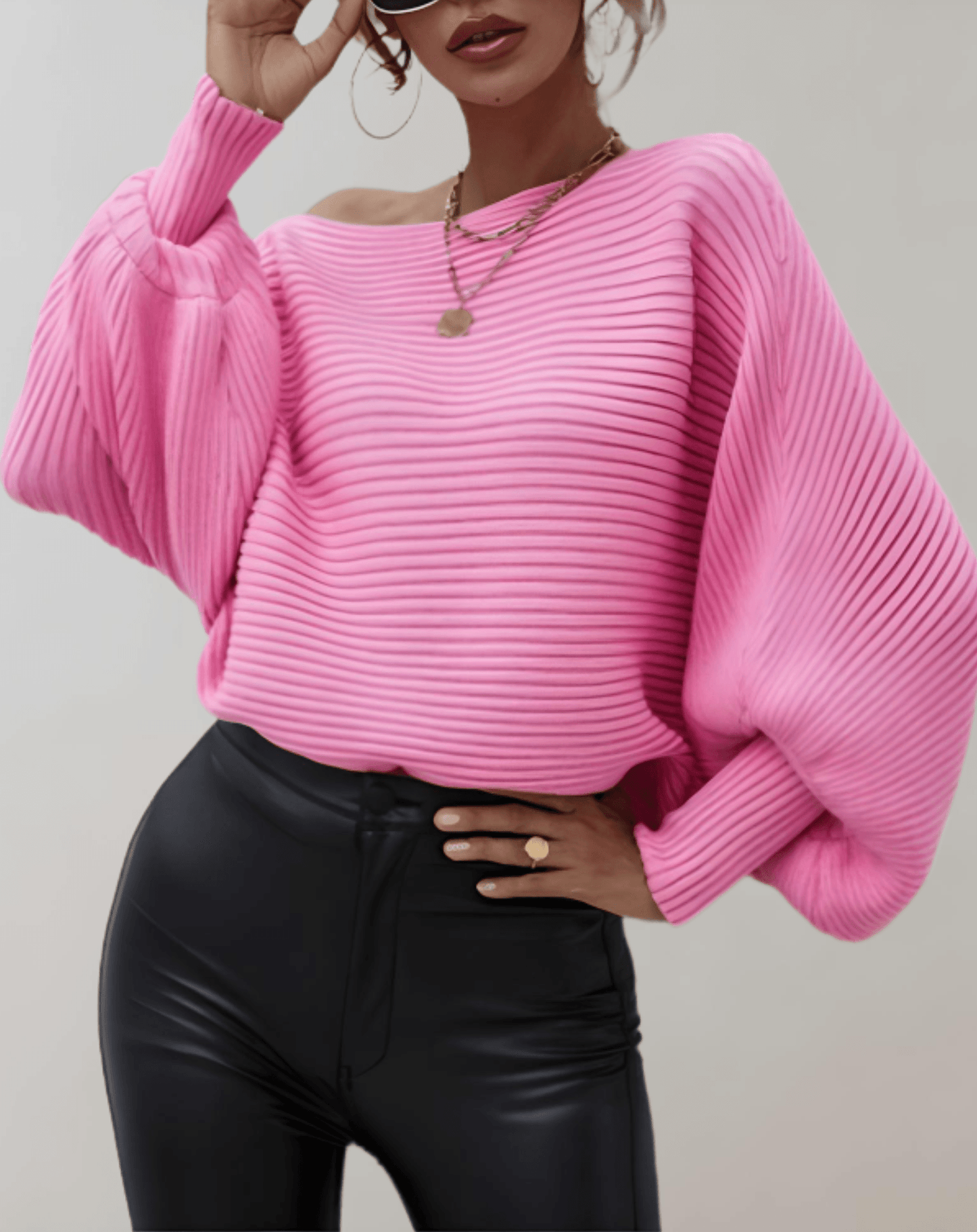 Jersey Nirvana | Jersey holgado con mangas abullonadas