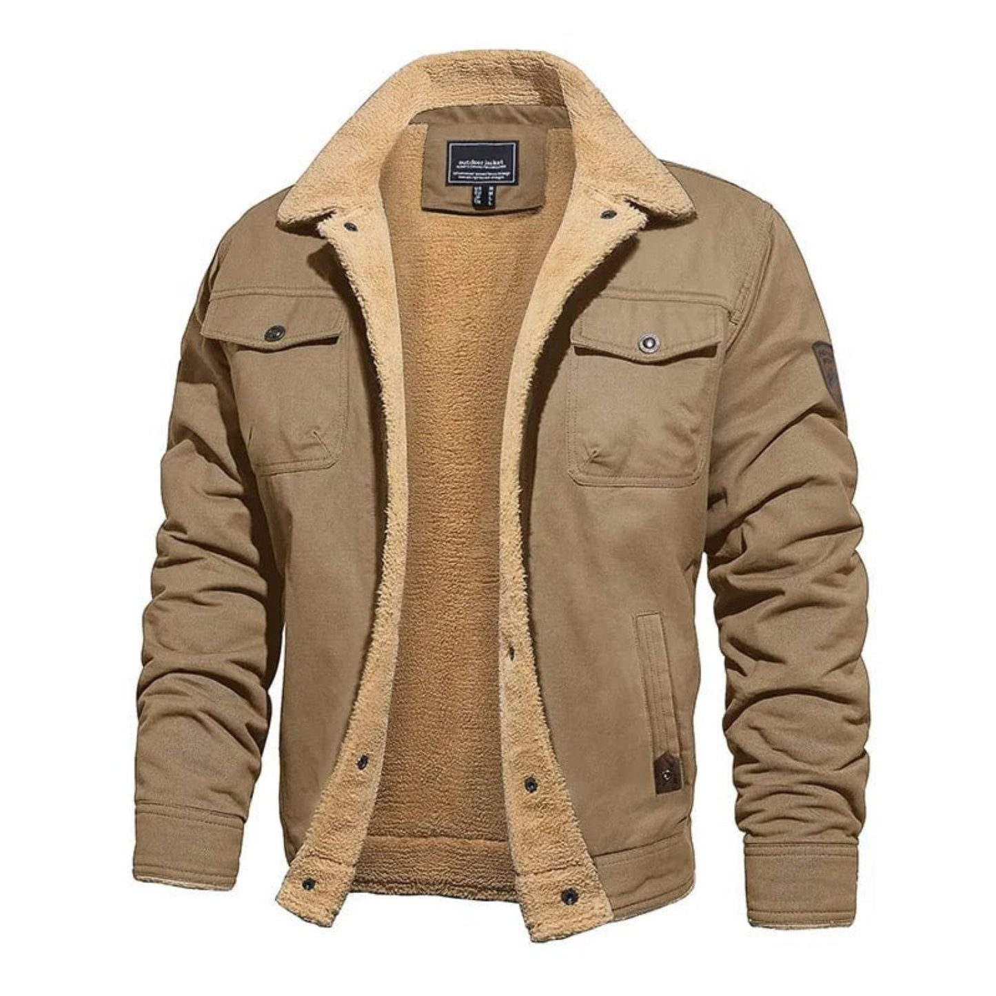 Kenneth - Chaqueta - Clásico - Hecho para la comodidad - Ideal para el otoño / invierno para los hombres