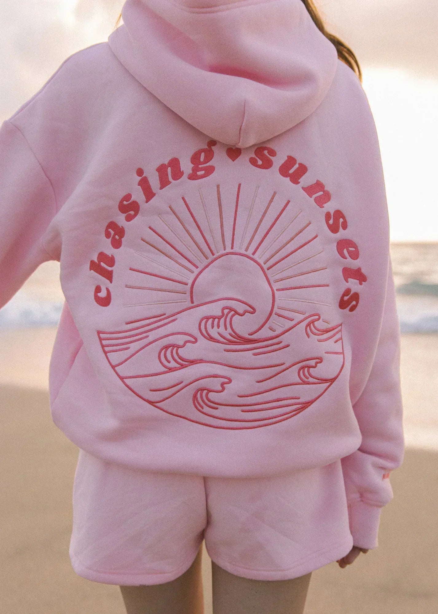 Sudadera con capucha Waele | Chasing Sunsets Graphic Hoodie