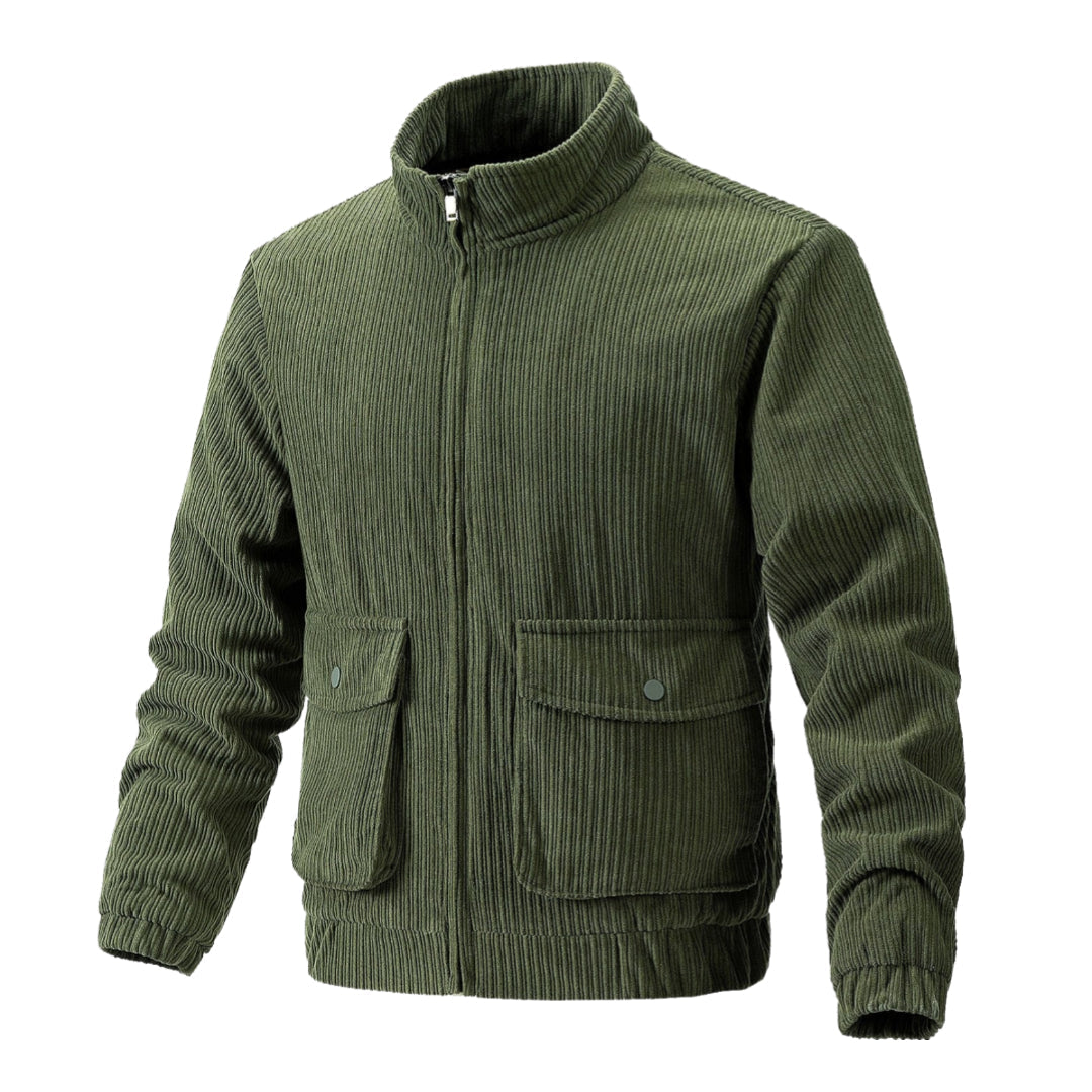 Tommy | Chaqueta de pana con cremallera