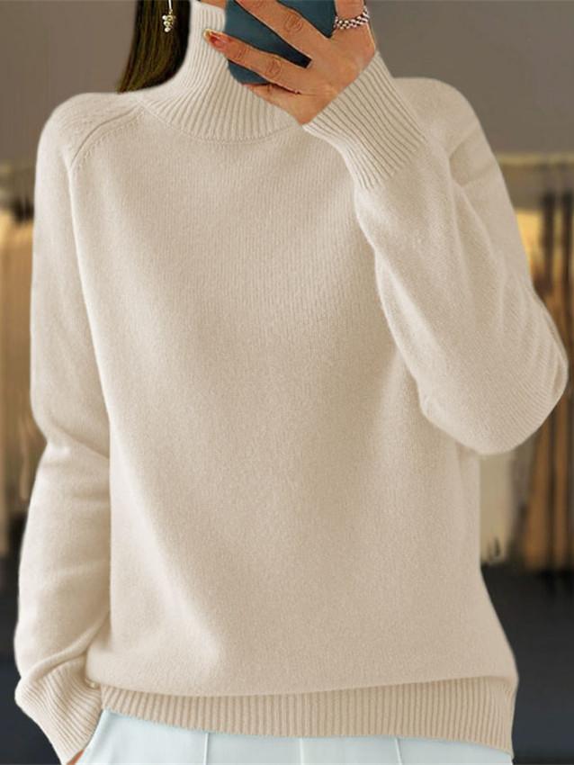 Jersey Zandria | Jersey Casual Cuello Tortuga