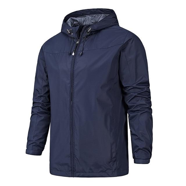 Chaqueta softshell ligera y casual con capucha para hombre | Ideal para otoño/invierno