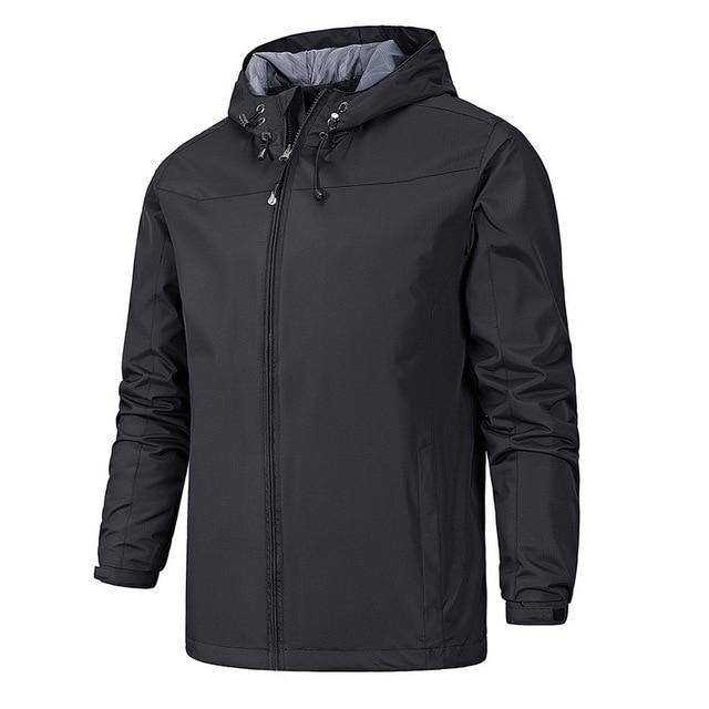 Chaqueta softshell ligera y casual con capucha para hombre | Ideal para otoño/invierno