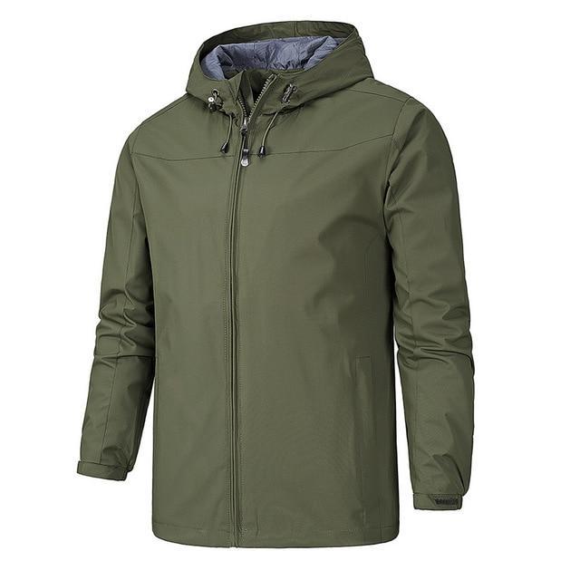 Chaqueta softshell ligera y casual con capucha para hombre | Ideal para otoño/invierno