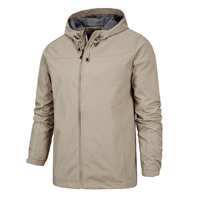 Chaqueta softshell ligera y casual con capucha para hombre | Ideal para otoño/invierno