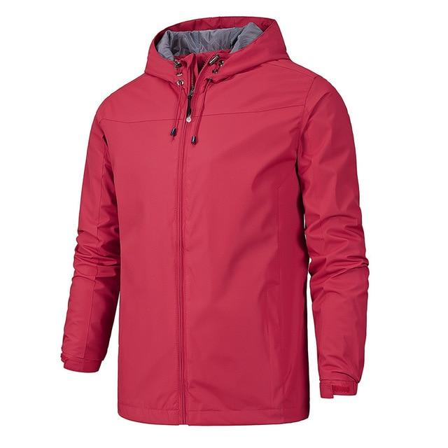 Chaqueta softshell ligera y casual con capucha para hombre | Ideal para otoño/invierno