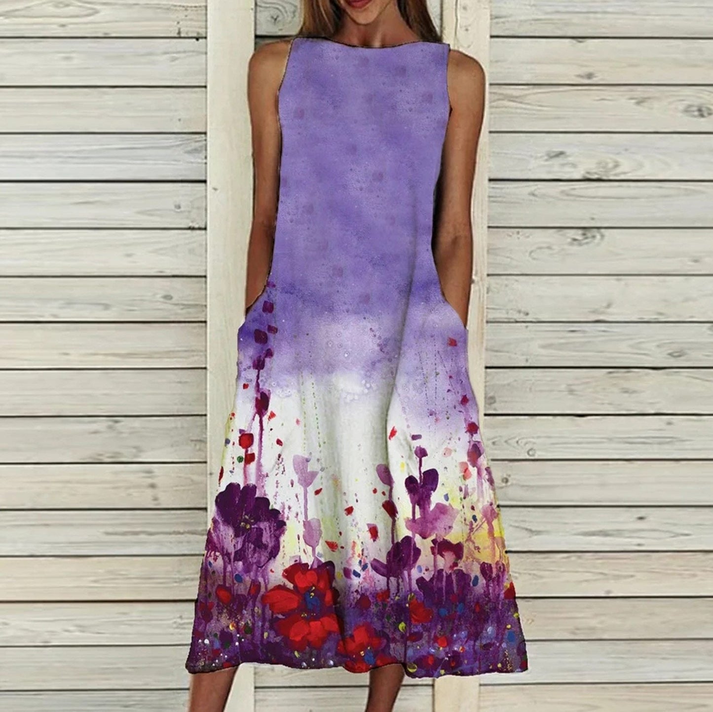 "Avril" vestido de diseño boho