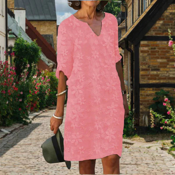 Elegante maxi vestido de verano para mujer