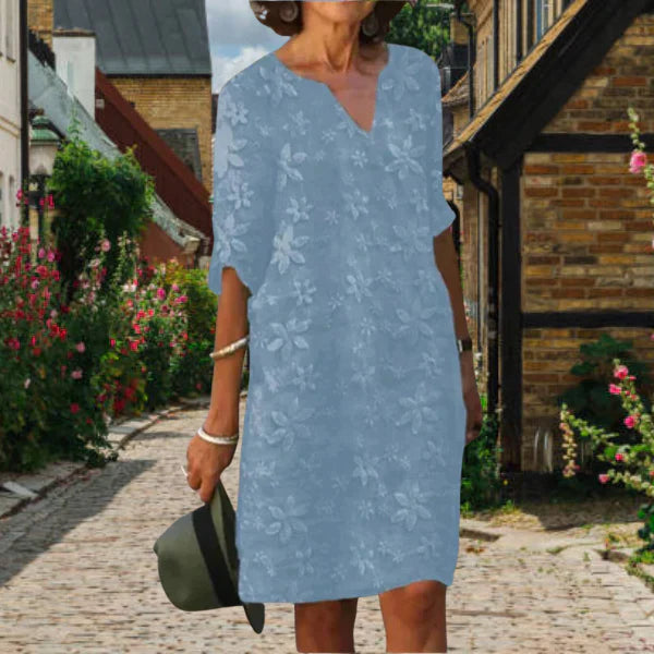 Elegante maxi vestido de verano para mujer