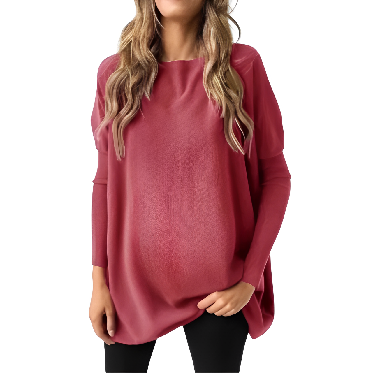 Leonie | Camisa Bold Tie de gran tamaño para mujer
