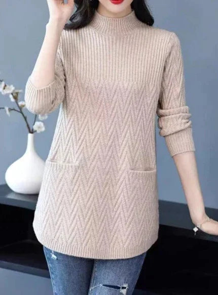Margarete | Jersey de cuello alto para mujer
