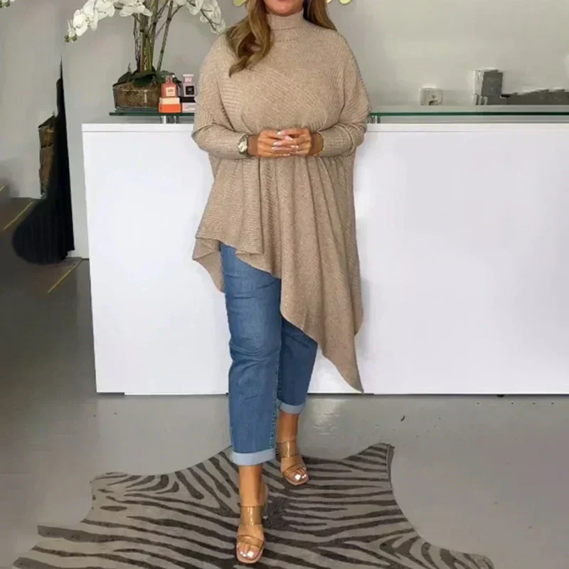 Lorenia - Elegante jersey largo para mujer