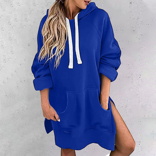 Oliana - Acogedora chaqueta con capucha para mujer
