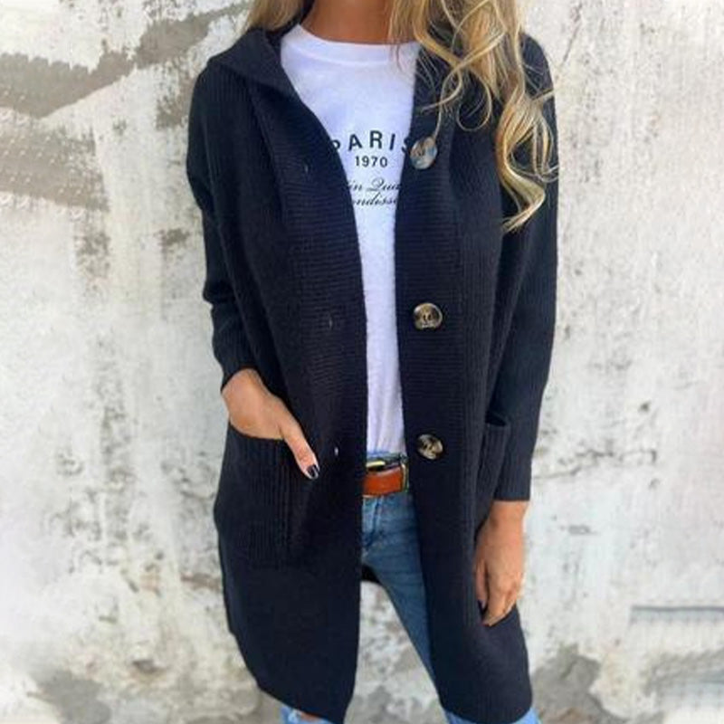Lettice - Chaqueta larga chic para mujer