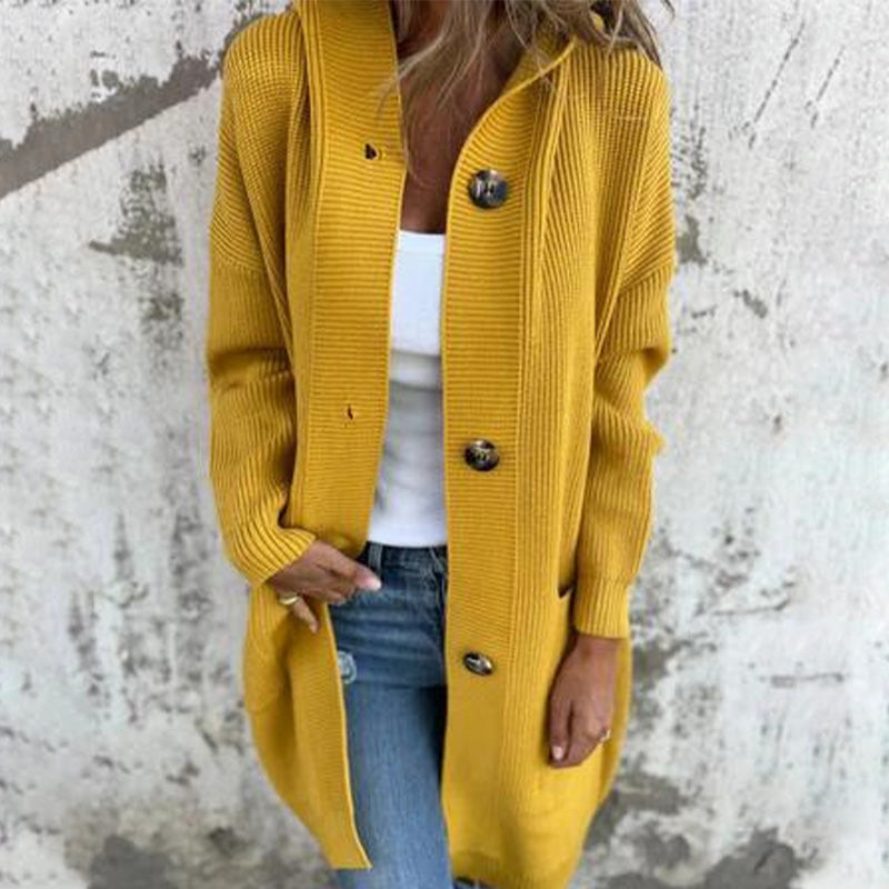 Lettice - Chaqueta larga chic para mujer