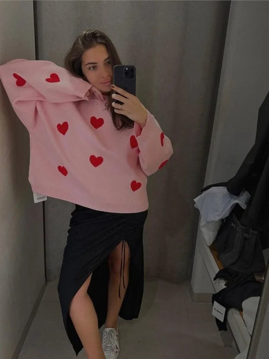 Jackie - Jersey Warm Heart para mujer