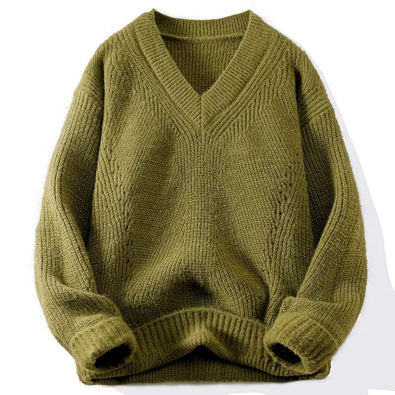 Leon | Jersey con cuello de pico