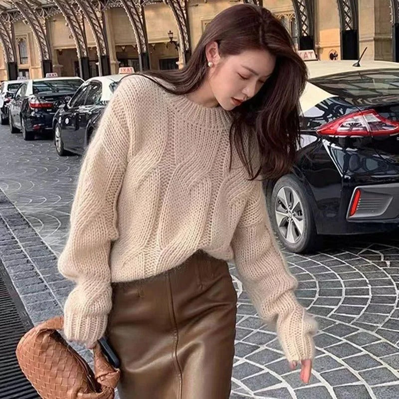 Fiona | Jersey de punto oversize para mujer