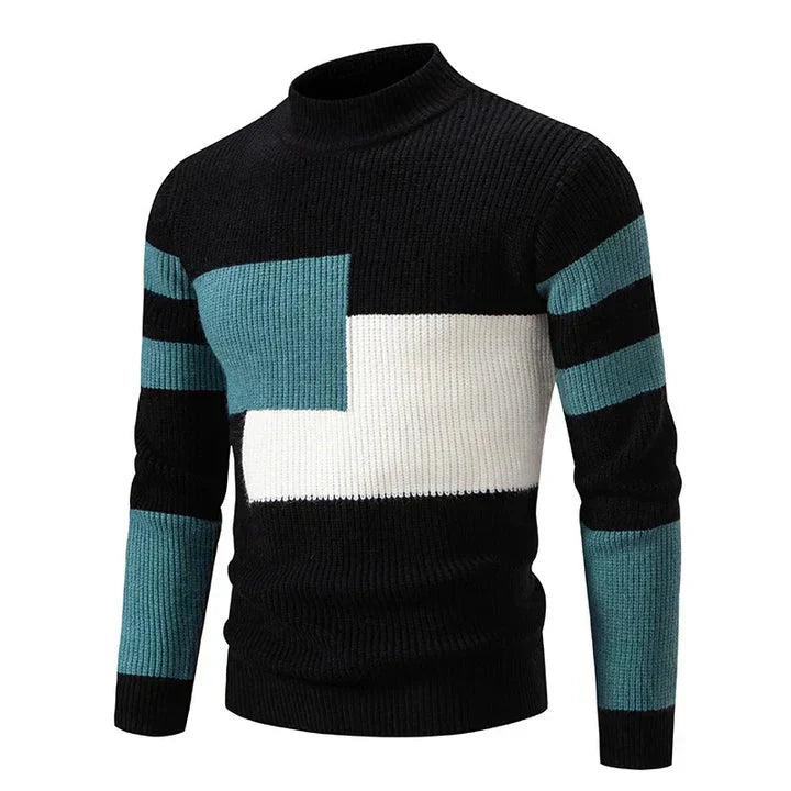 Jersey de hombre en vivos colores otoñales
