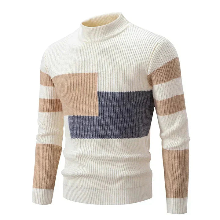 Jersey de hombre en vivos colores otoñales