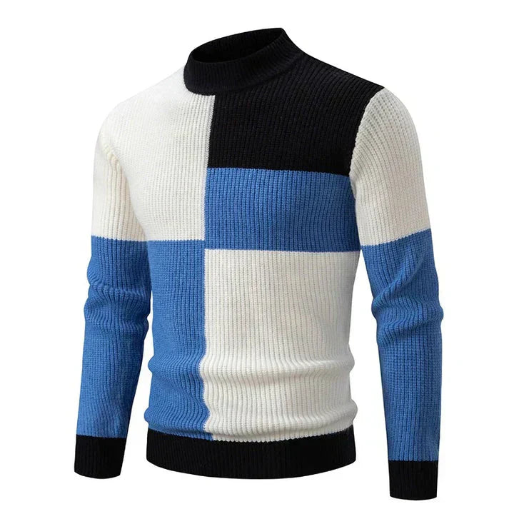 Jersey de hombre en vivos colores otoñales