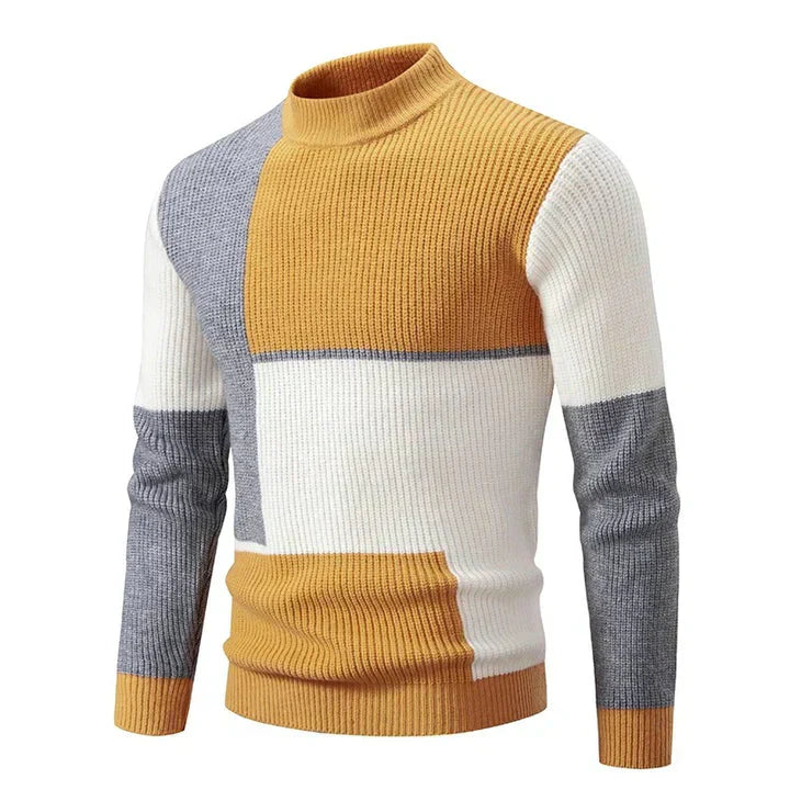 Jersey de hombre en vivos colores otoñales