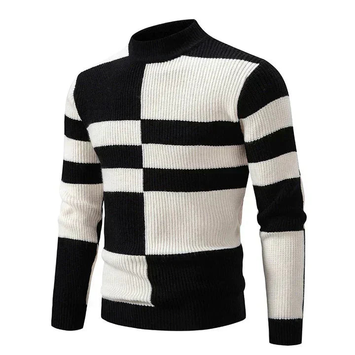 Jersey de hombre en vivos colores otoñales