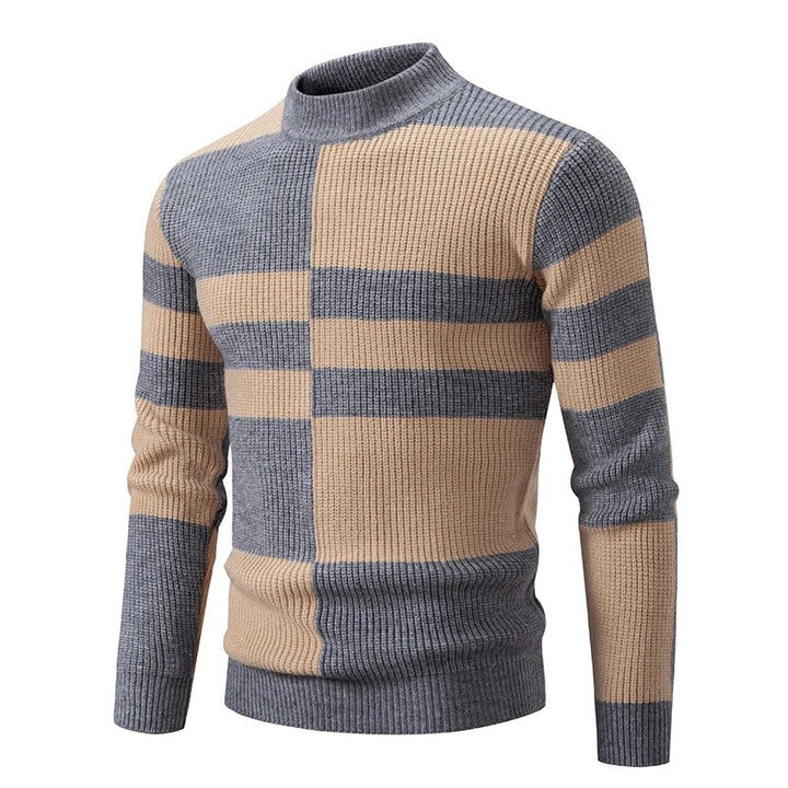 Jersey de hombre en vivos colores otoñales