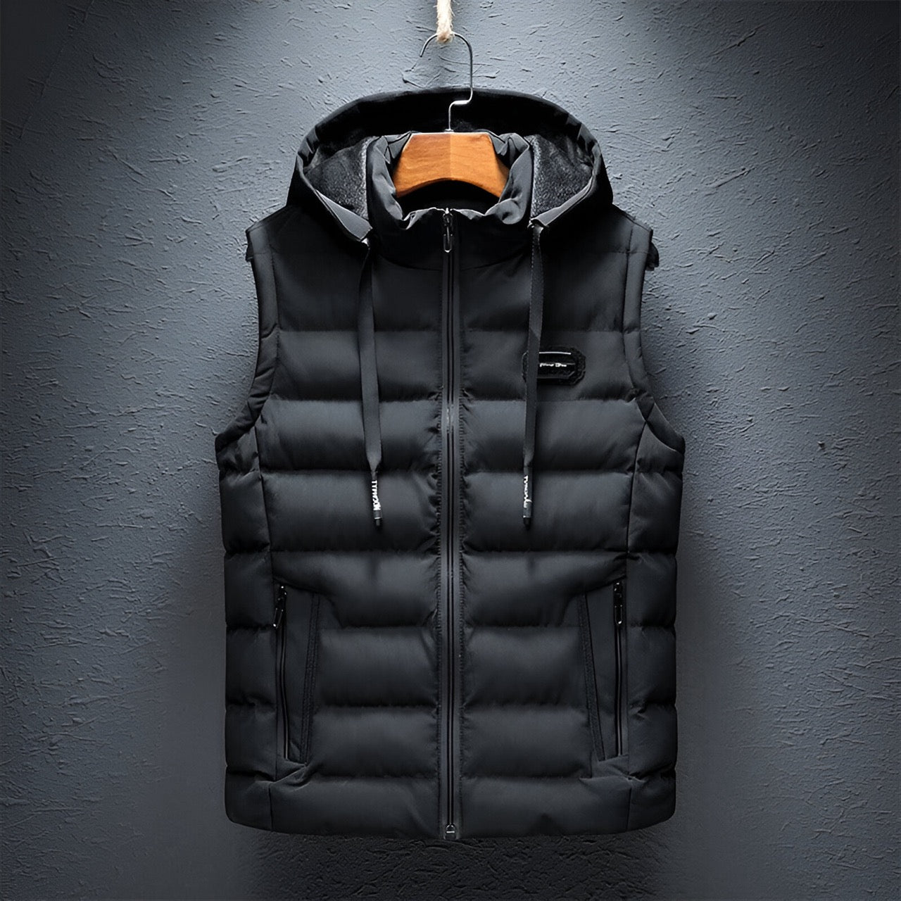 Max™ | Chaleco deportivo con capucha