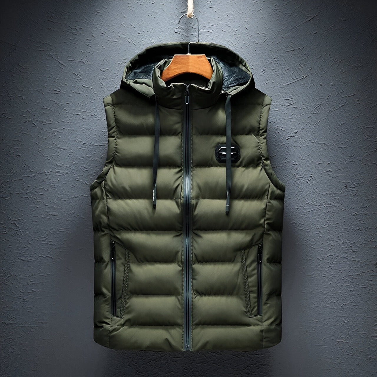 Max™ | Chaleco deportivo con capucha