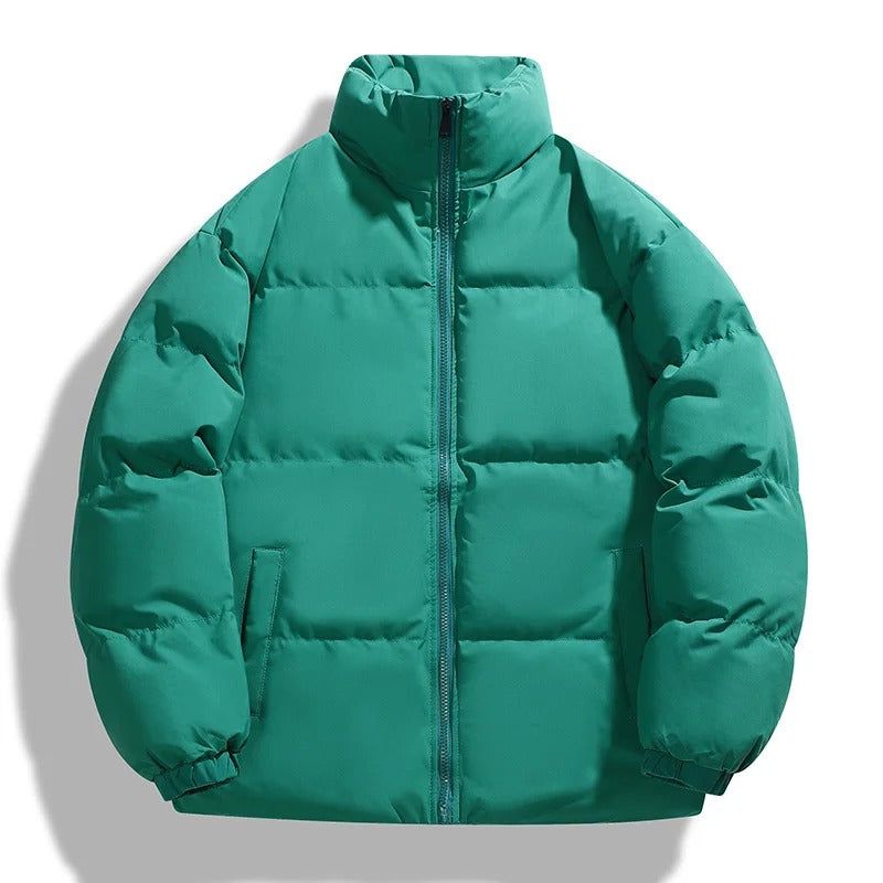 Chaqueta de plumón deportiva con cuello alto | Perfecta para los fríos días de invierno para mujer