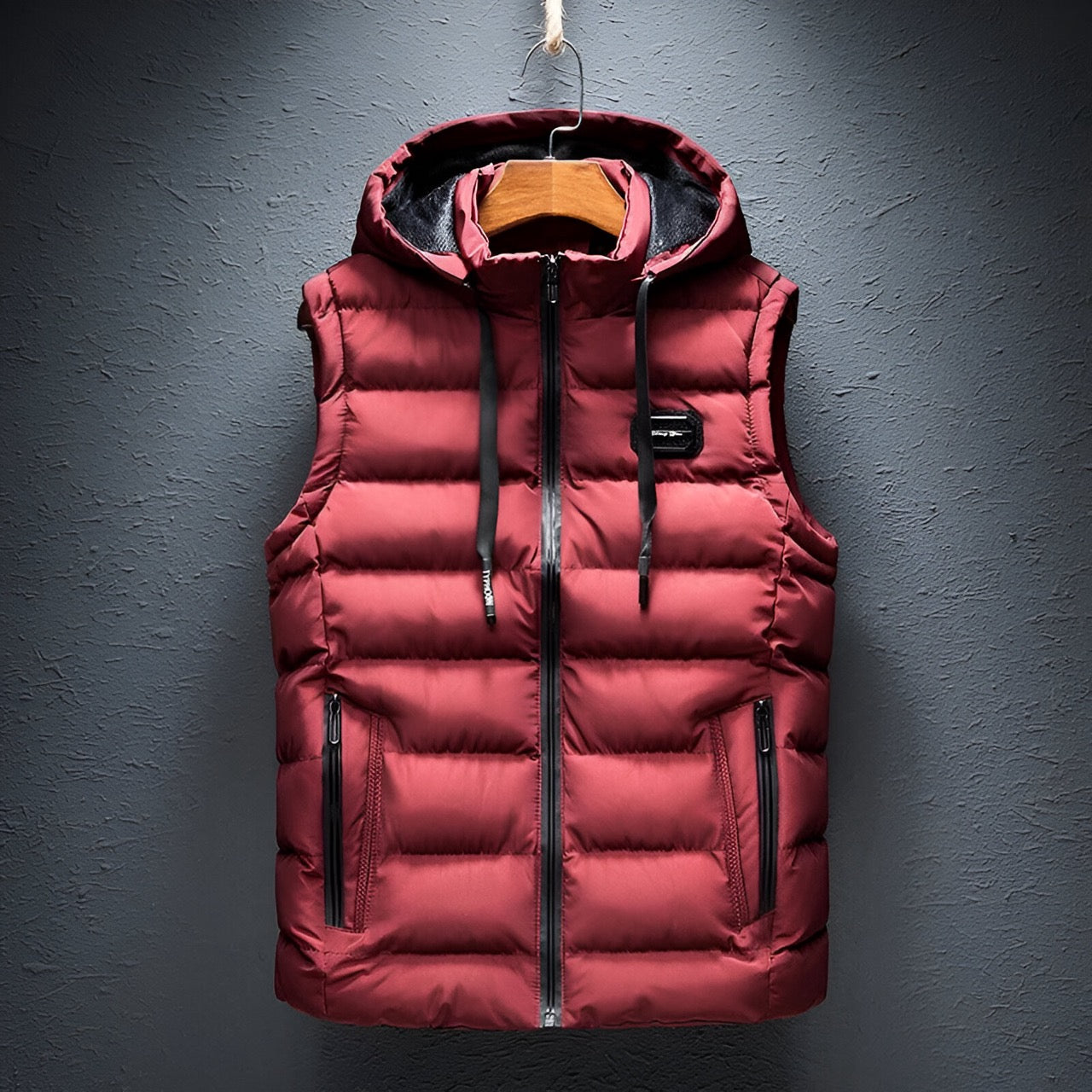Max™ | Chaleco deportivo con capucha