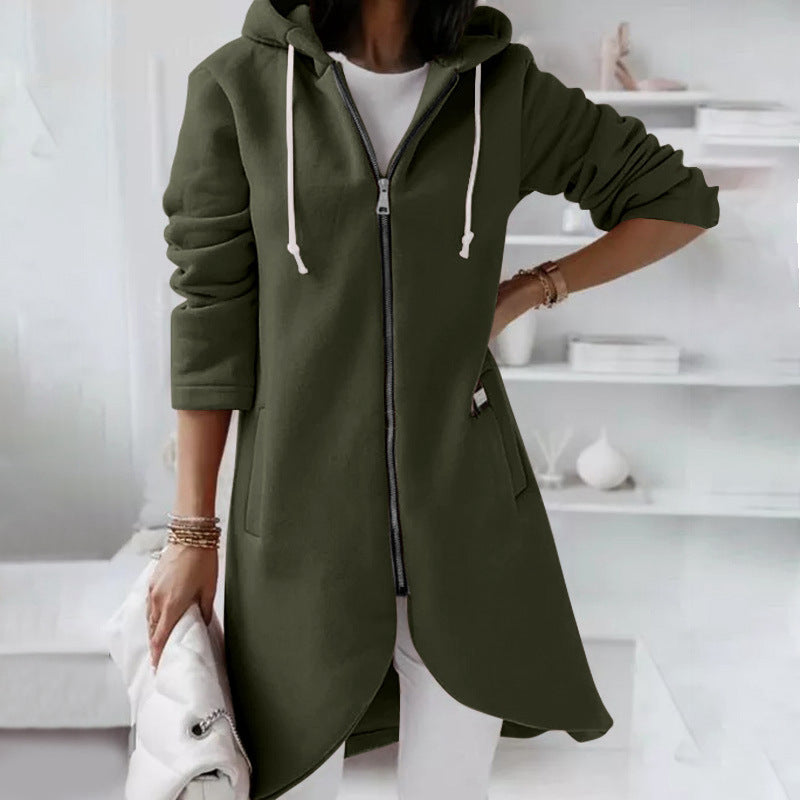 Chaquetas de punto con cremallera para mujer
